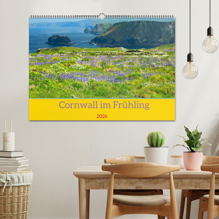 Cornwall im Frühling (CALVENDO Wandkalender 2026)