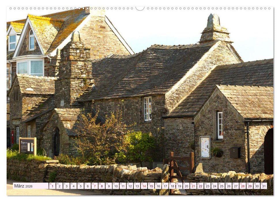 Cornwall im Frühling (CALVENDO Wandkalender 2026)