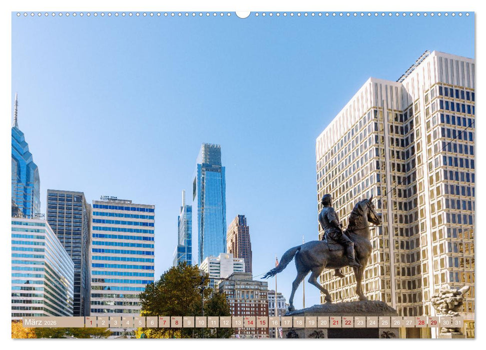 Pennsylvania. Die Wiege der USA zwischen Tradition und Moderne (CALVENDO Wandkalender 2026)