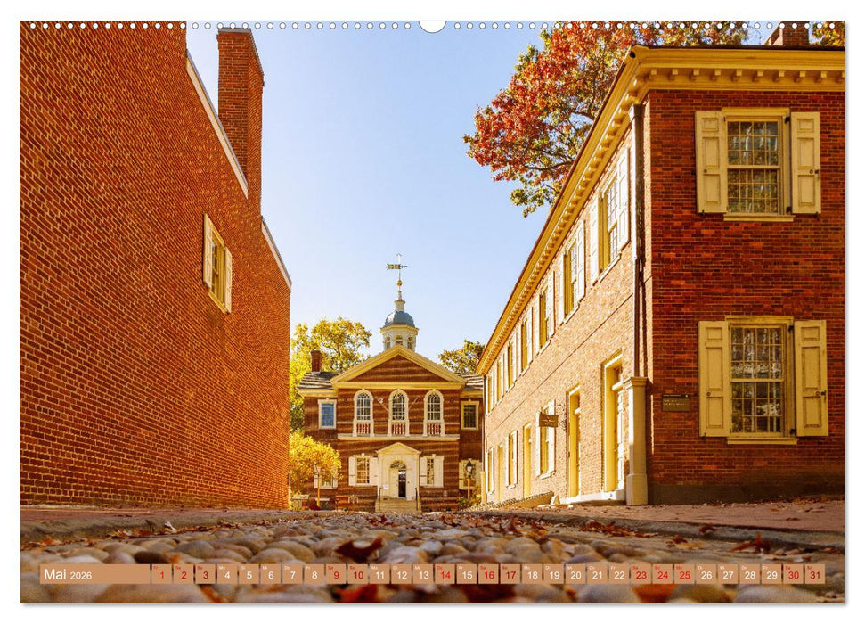 Pennsylvania. Die Wiege der USA zwischen Tradition und Moderne (CALVENDO Wandkalender 2026)
