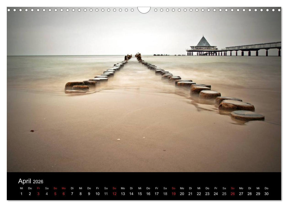 Usedom 2026 Rendezvous zwischen Ahlbeck und Heringsdorf (CALVENDO Wandkalender 2026)