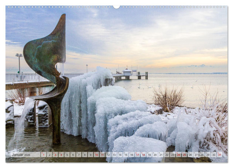 Momente am Bodensee (CALVENDO Premium Wandkalender 2026)