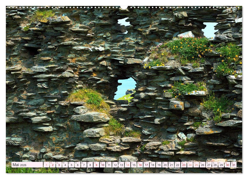 Cornwall im Frühling (CALVENDO Premium Wandkalender 2026)
