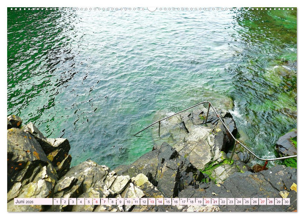 Cornwall im Frühling (CALVENDO Premium Wandkalender 2026)