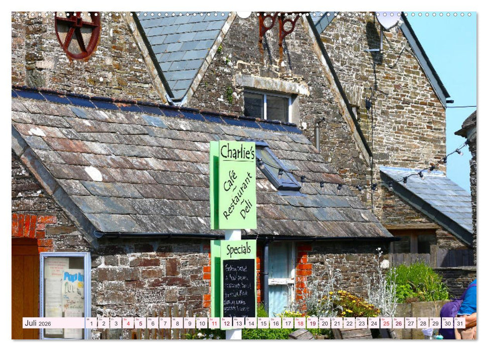 Cornwall im Frühling (CALVENDO Premium Wandkalender 2026)