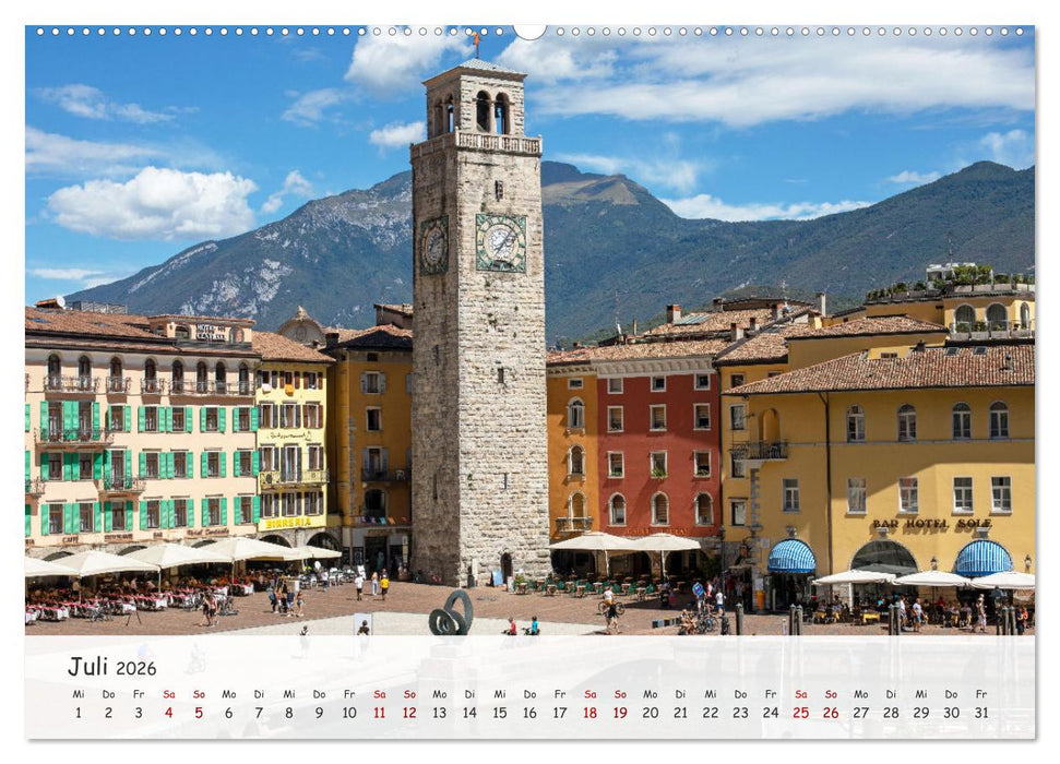Italien - zwischen Dolomiten und Amalfiküste (CALVENDO Premium Wandkalender 2026)