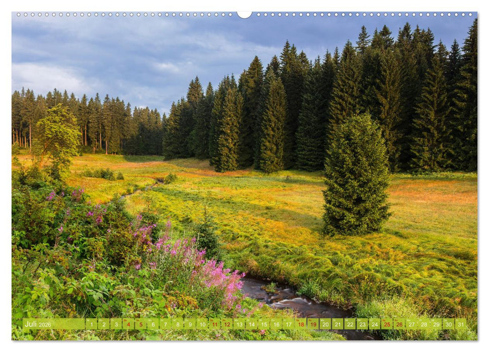 Unterwegs im Erzgebirge - Zwischen Tradition, Kultur und Natur (CALVENDO Premium Wandkalender 2026)