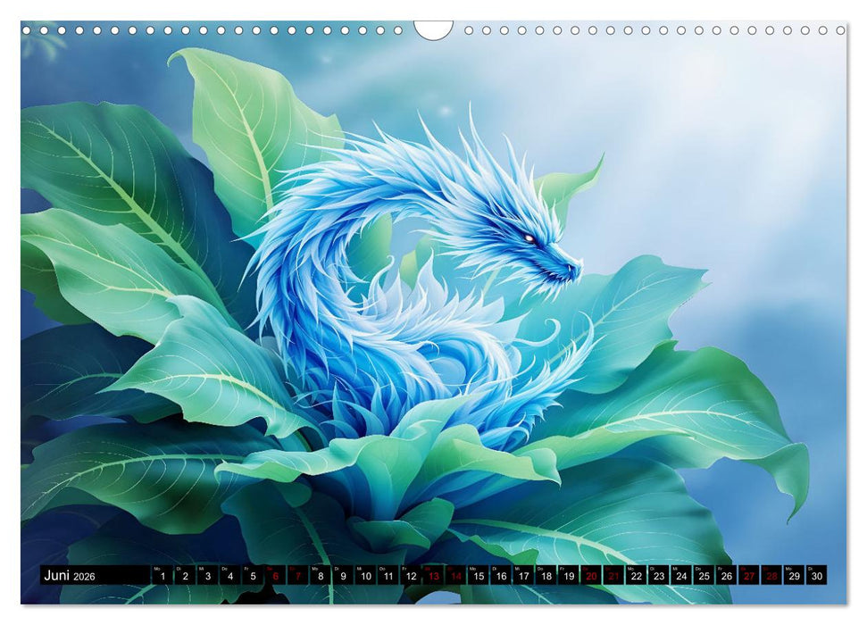 Mythos trifft Botanik – Die geheimnisvollen Drachenpflanzen (CALVENDO Wandkalender 2026)