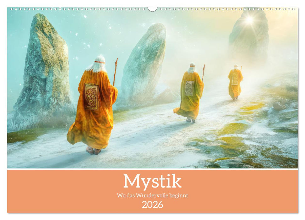 Mystik - Wo das Wundervolle beginnt (CALVENDO Wandkalender 2026)