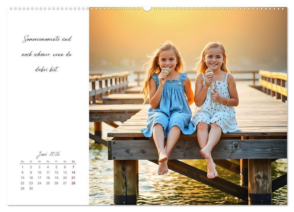 Schwesterzeit - Mit dir ist jeder Tag besonders (CALVENDO Premium Wandkalender 2026)