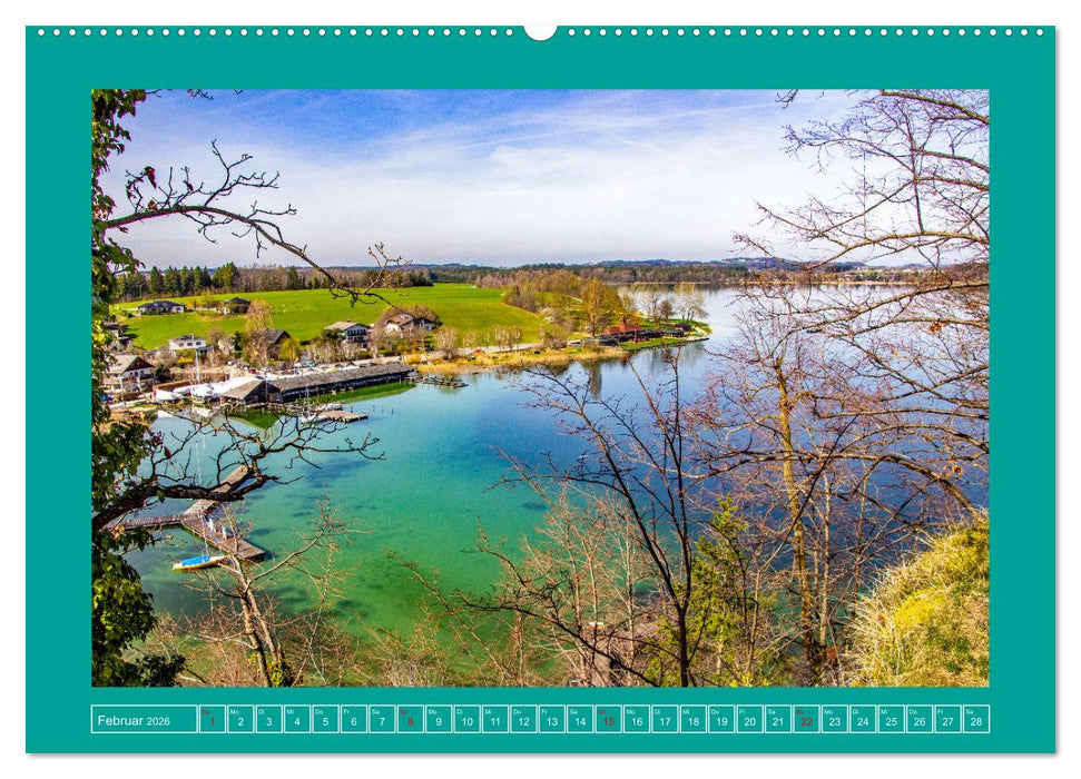 Schöne Grüße aus Mattsee (CALVENDO Premium Wandkalender 2026)