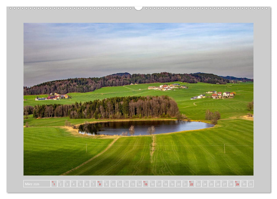 Schöne Grüße aus Mattsee (CALVENDO Premium Wandkalender 2026)