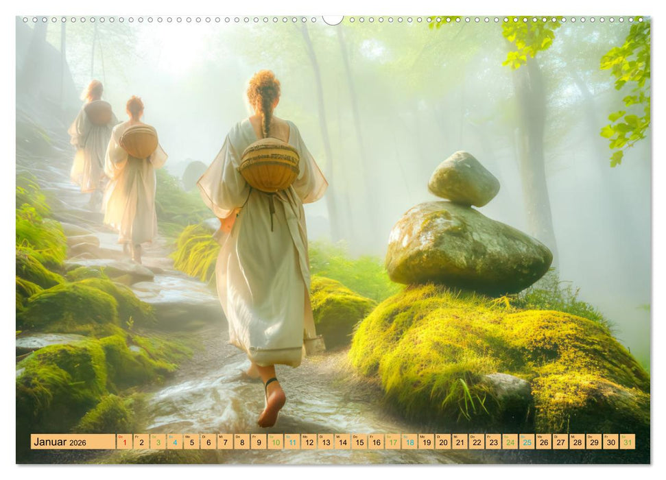 Mystik - Wo das Wundervolle beginnt (CALVENDO Premium Wandkalender 2026)