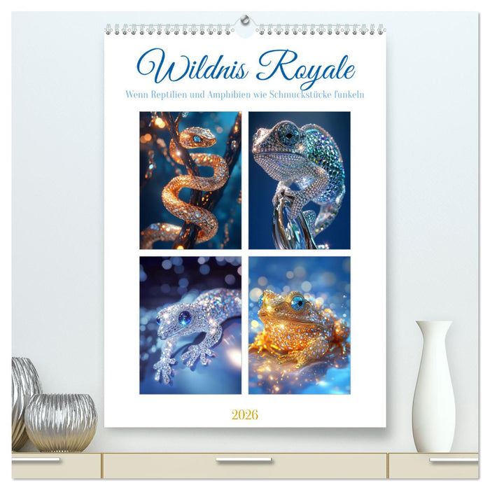 Wildnis Royale (CALVENDO Premium Wandkalender 2026)