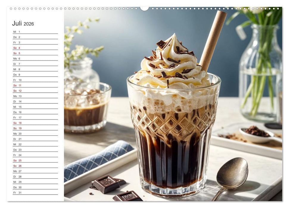 Kaffee Zauber - Ein Jahr der Vielfalt (CALVENDO Premium Wandkalender 2026)