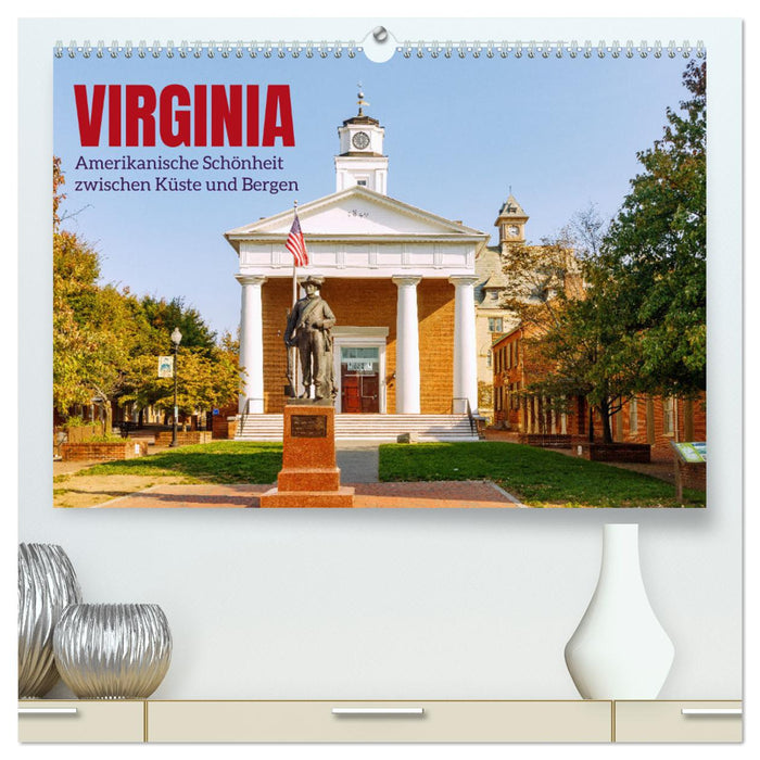 Virginia. Amerikanische Schönheit zwischen Küste und Bergen (CALVENDO Premium Wandkalender 2026)