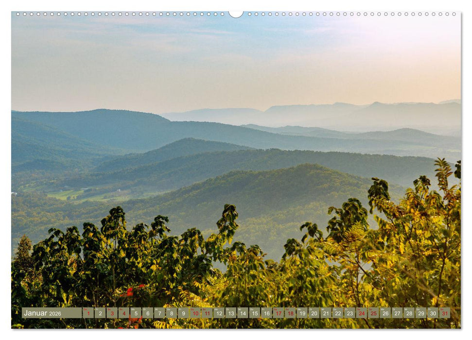 Virginia. Amerikanische Schönheit zwischen Küste und Bergen (CALVENDO Premium Wandkalender 2026)