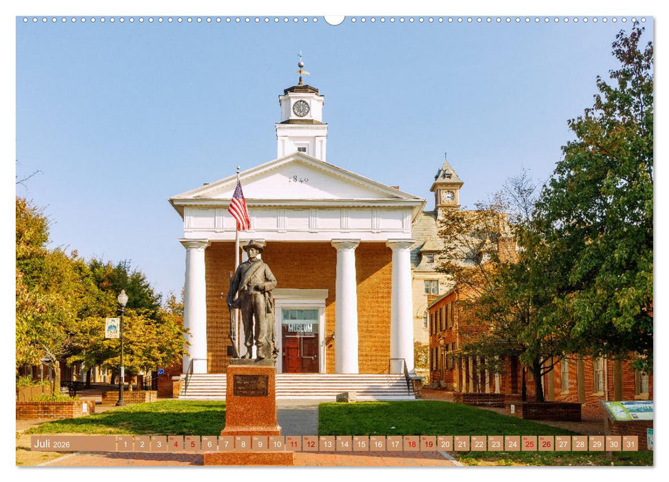 Virginia. Amerikanische Schönheit zwischen Küste und Bergen (CALVENDO Premium Wandkalender 2026)