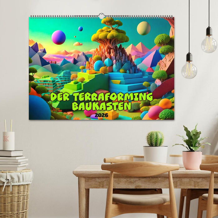 Der Terraforming-Baukasten (CALVENDO Wandkalender 2026)