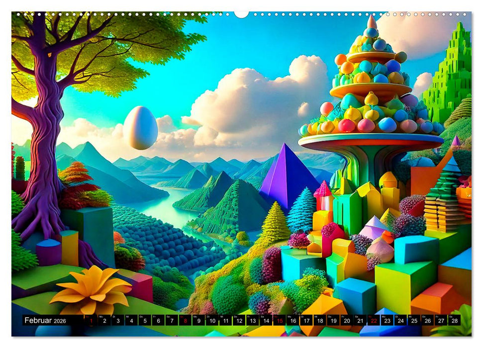 Der Terraforming-Baukasten (CALVENDO Wandkalender 2026)