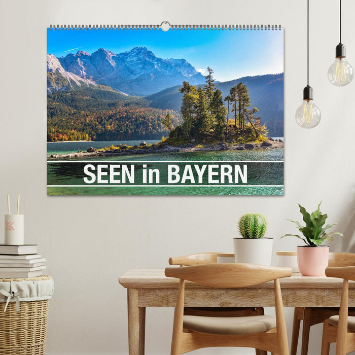 Seen in Bayern (CALVENDO Wandkalender 2026)