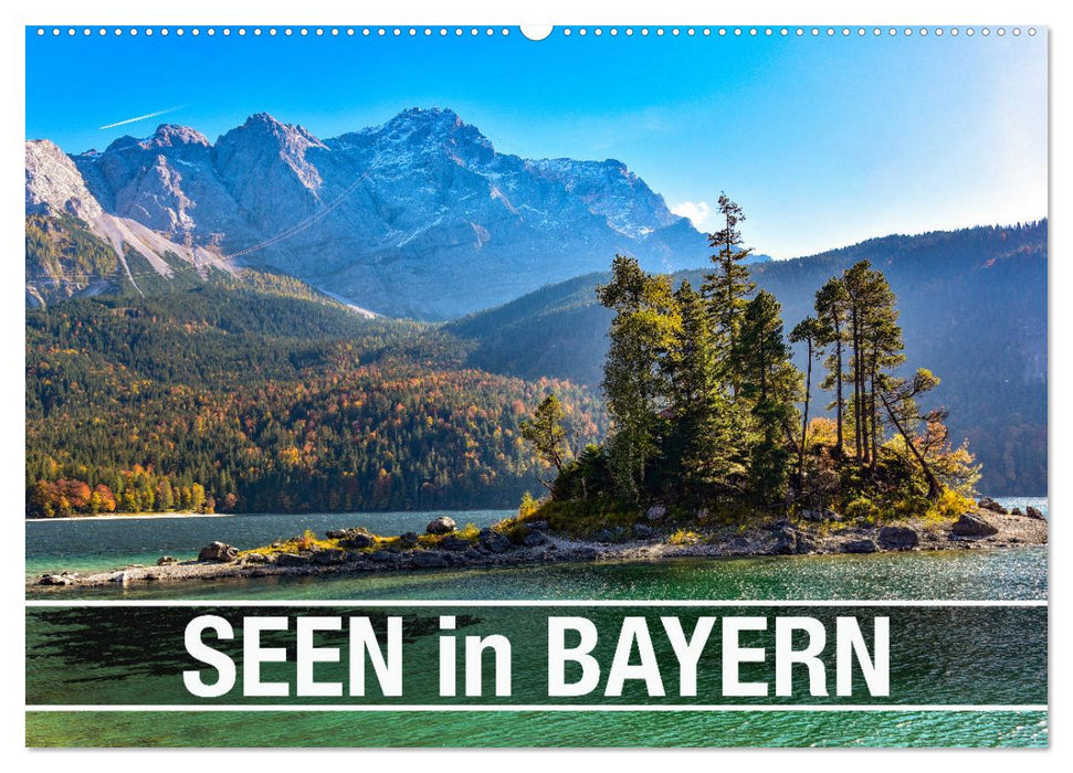 Seen in Bayern (CALVENDO Wandkalender 2026)
