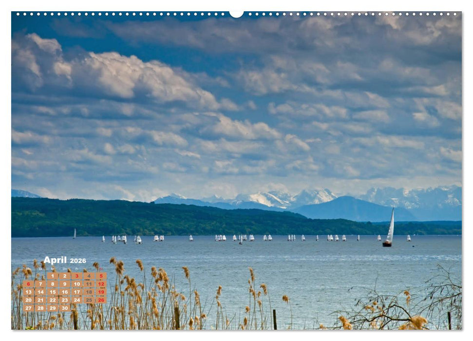 Seen in Bayern (CALVENDO Wandkalender 2026)