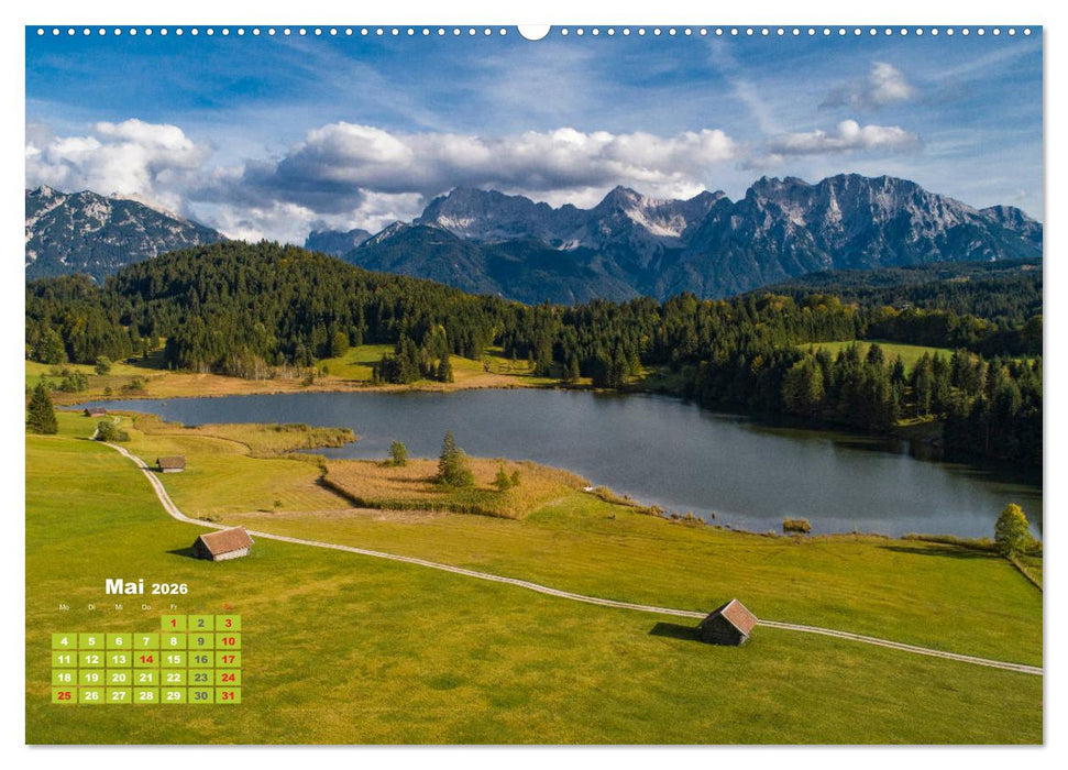 Seen in Bayern (CALVENDO Wandkalender 2026)