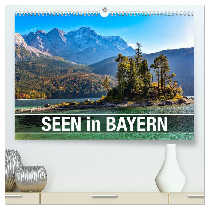 Seen in Bayern (CALVENDO Premium Wandkalender 2026)