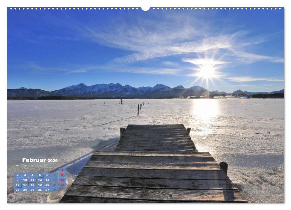 Seen in Bayern (CALVENDO Premium Wandkalender 2026)