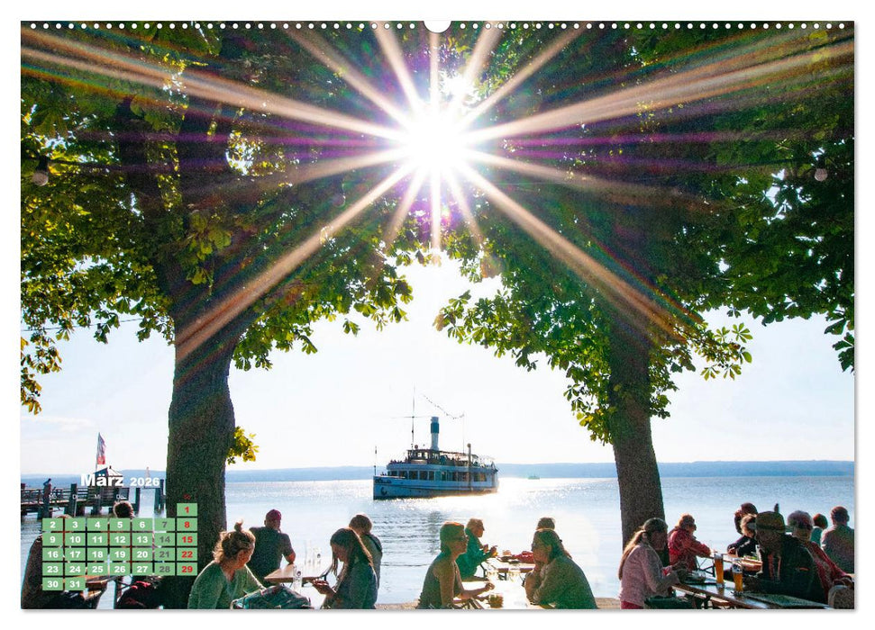Seen in Bayern (CALVENDO Premium Wandkalender 2026)