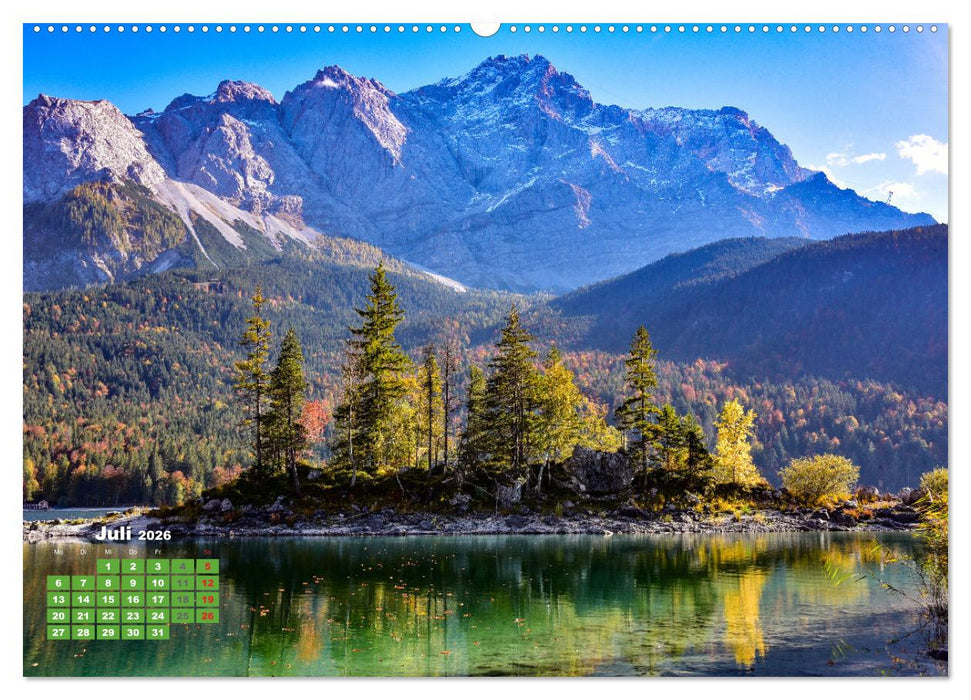 Seen in Bayern (CALVENDO Premium Wandkalender 2026)