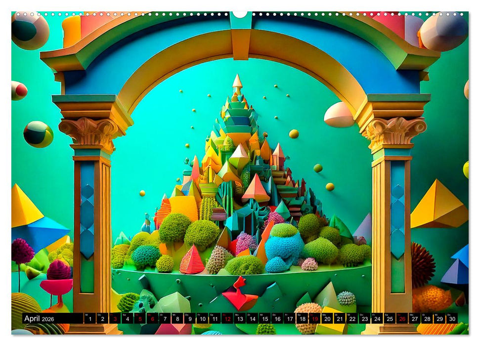 Der Terraforming-Baukasten (CALVENDO Premium Wandkalender 2026)