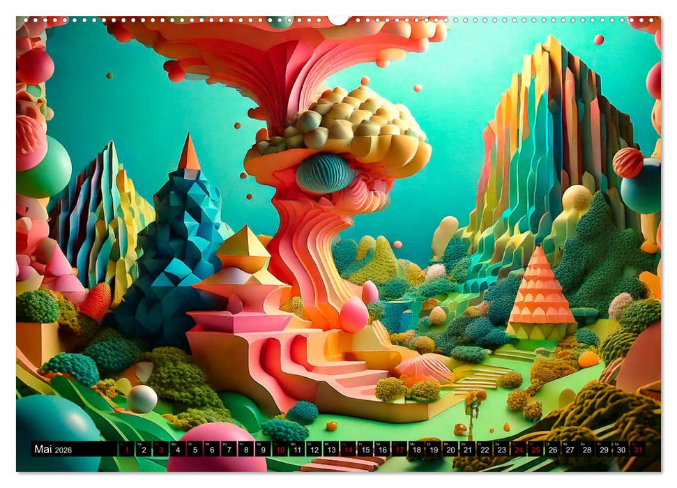 Der Terraforming-Baukasten (CALVENDO Premium Wandkalender 2026)