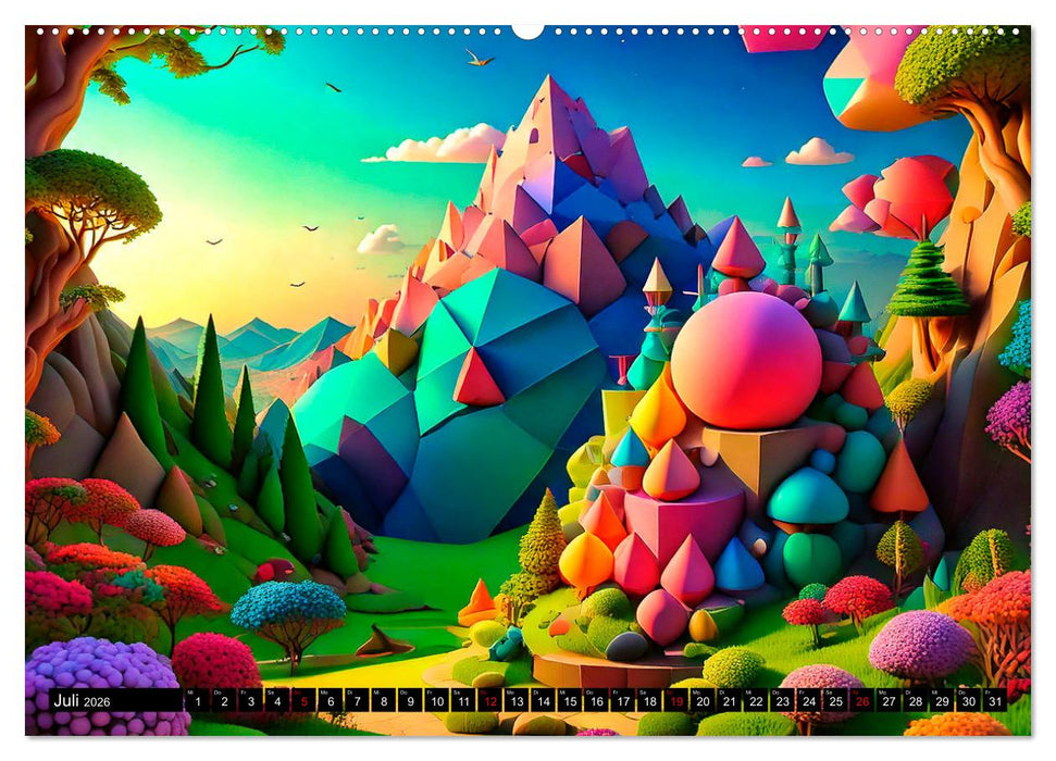 Der Terraforming-Baukasten (CALVENDO Premium Wandkalender 2026)