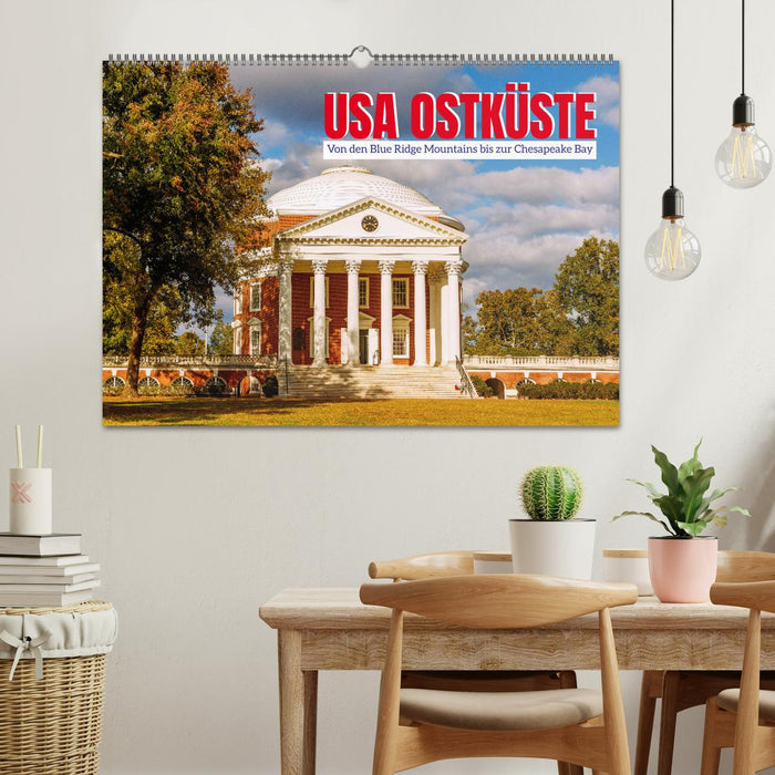 USA Ostküste. Von den Blue Ridge Mountains bis zur Chesapeake Bay (CALVENDO Wandkalender 2026)