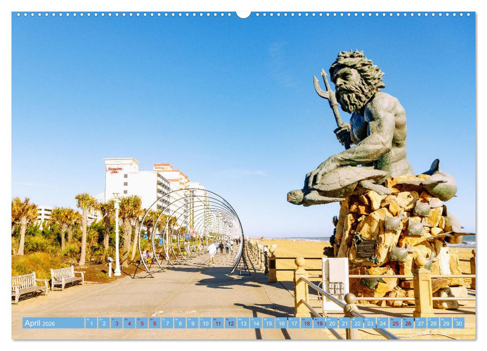 USA Ostküste. Von den Blue Ridge Mountains bis zur Chesapeake Bay (CALVENDO Premium Wandkalender 2026)