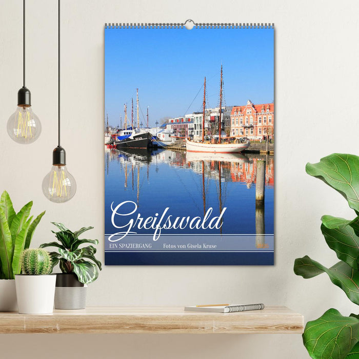 Greifswald - Ein Spaziergang (CALVENDO Wandkalender 2026)
