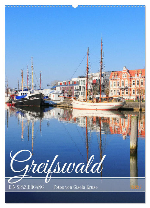 Greifswald - Ein Spaziergang (CALVENDO Wandkalender 2026)