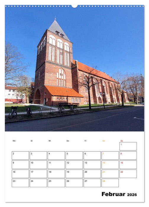 Greifswald - Ein Spaziergang (CALVENDO Wandkalender 2026)