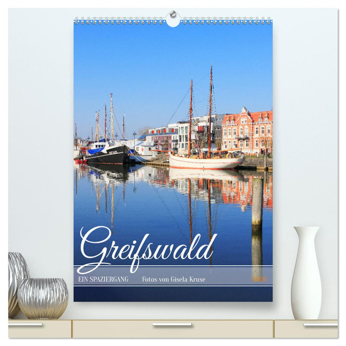 Greifswald - Ein Spaziergang (CALVENDO Premium Wandkalender 2026)
