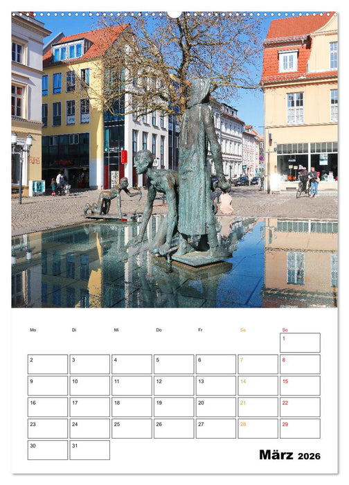 Greifswald - Ein Spaziergang (CALVENDO Premium Wandkalender 2026)