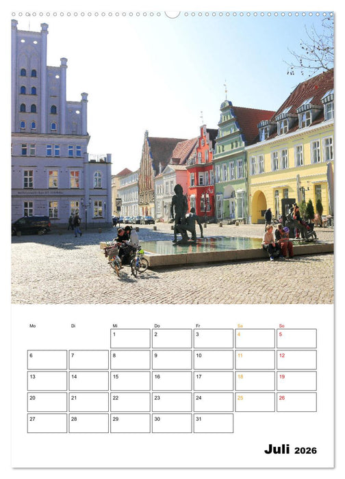Greifswald - Ein Spaziergang (CALVENDO Premium Wandkalender 2026)
