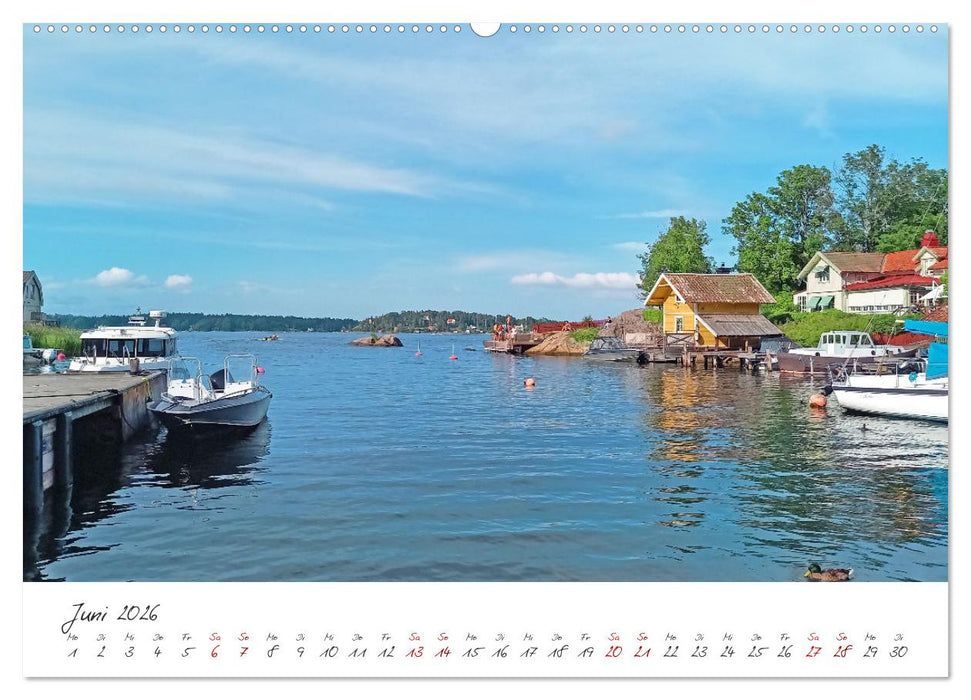 Zauberhafte Blicke auf Schwedens Hauptstadt Stockholm (CALVENDO Wandkalender 2026)