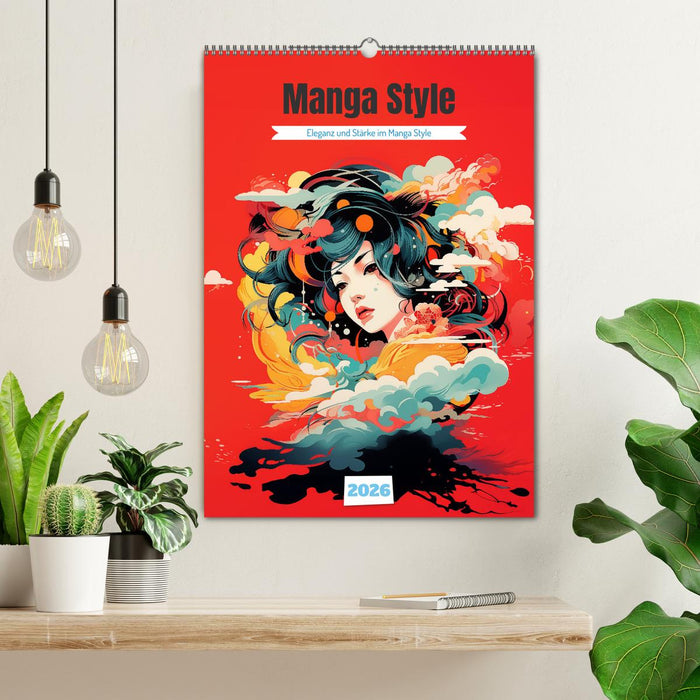 Manga Style (CALVENDO Wandkalender 2026)