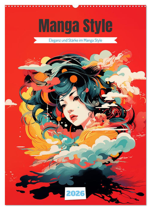 Manga Style (CALVENDO Wandkalender 2026)