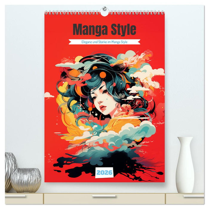 Manga Style (CALVENDO Premium Wandkalender 2026)