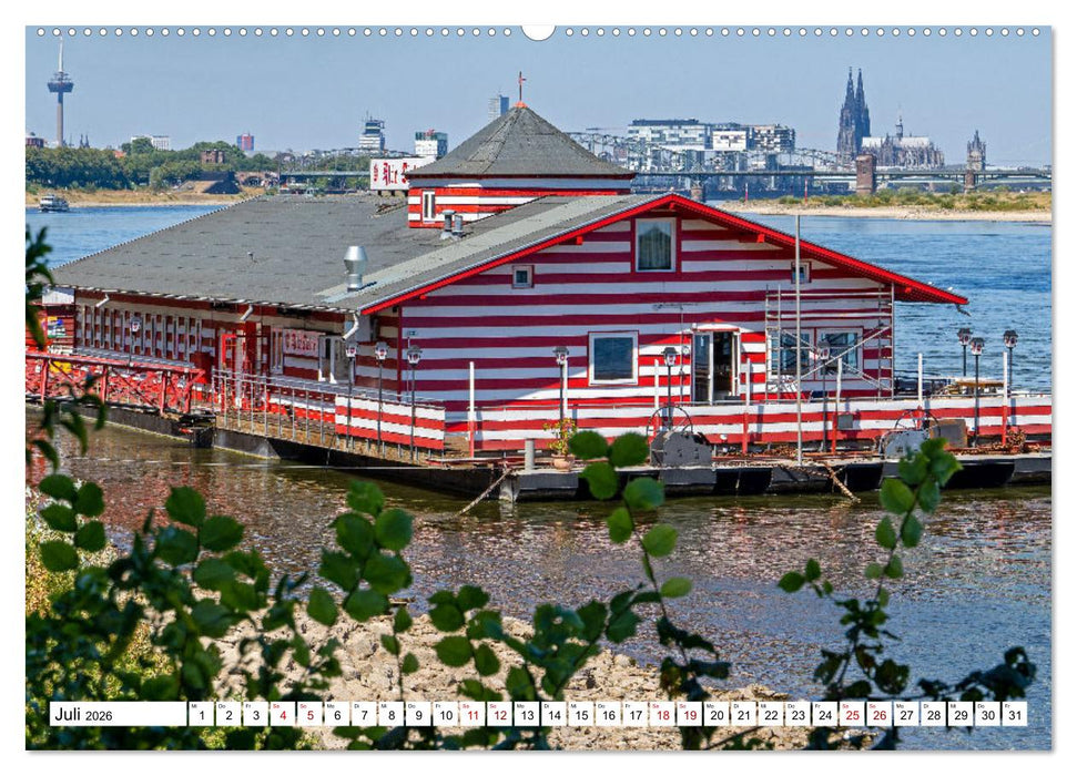 Köln - Facetten einer Stadt (CALVENDO Premium Wandkalender 2026)