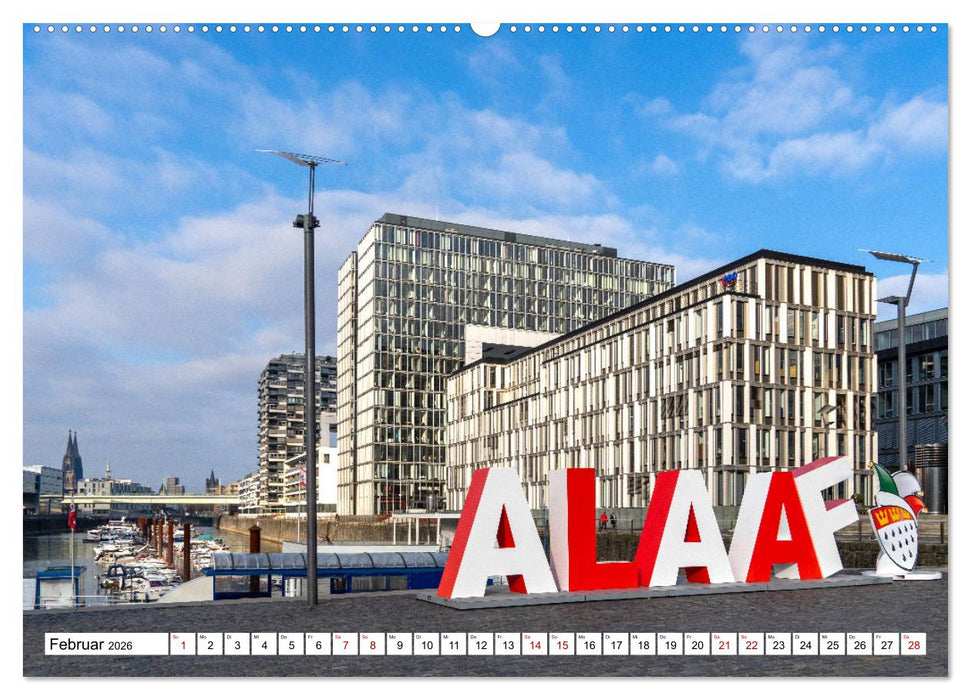 Köln - Facetten einer Stadt (CALVENDO Wandkalender 2026)