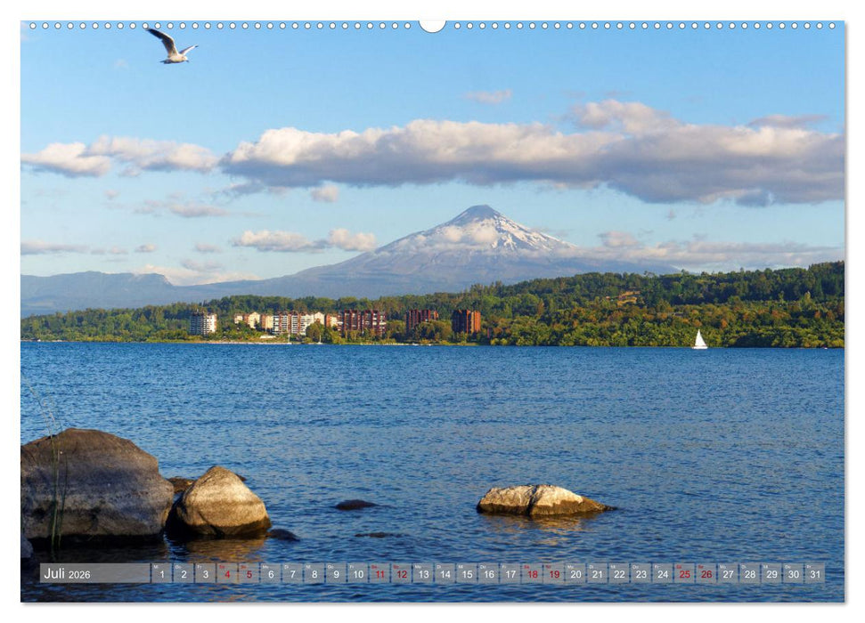 Der Kleine Süden von Chile (CALVENDO Premium Wandkalender 2026)